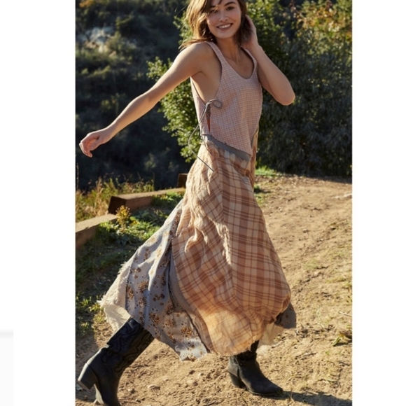 Free People ร Cozy Craft Maxi Dress Size L - Picture 8 of 8